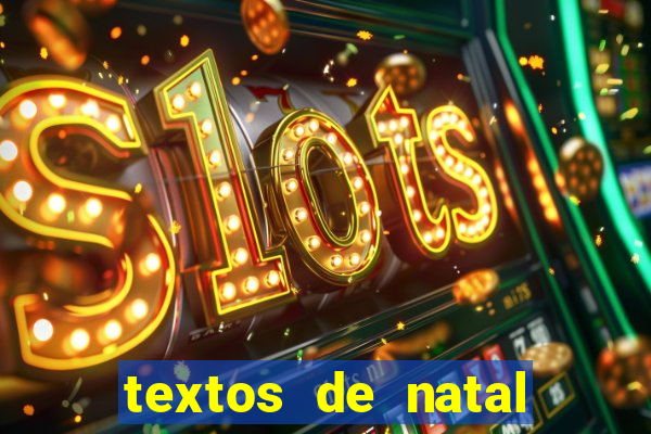 textos de natal para leitura